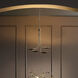 Palmela 4 Light Lacquered Bronze Chandelier Ceiling Light